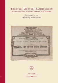 Theater - Zettel - Sammlungen