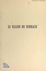 Le vallon du Rimbach