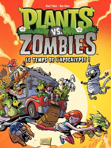 Plants vs Zombies Tome 2 Le temps de l'Apocalypse !. Avec de vraies graines de tournesol à planter