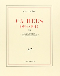 Paul Valéry - Cahiers 1894-1914 - Tome 7, 1904-1905.