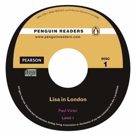 Paul Victor - Lisa in London. - Book and Audio CD Level 1.