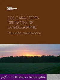 Des caractères distinctifs de la géographie