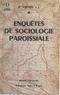 Paul Virton - Enquêtes de sociologie paroissiale.