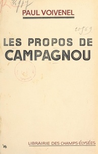 Paul Voivenel et Luce Boyals - Les propos de Campagnou.
