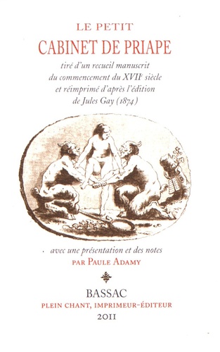 Paule Adamy - Le petit cabinet de Priape.