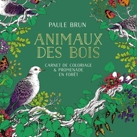 Téléchargement du livre électronique en ligne Animaux des bois  - Carnet de coloriage & promenade en forêt 9782501170178 RTF par Paule Brun in French