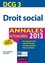 Droit social DCG 3. Annales  Edition 2013