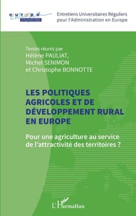 Les politiques agricoles et de développement rural en Europe