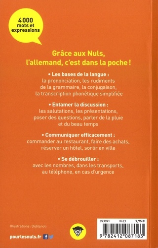 L'allemand pour les nuls. Guide de conversation