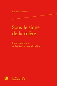 Sous le signe de la colère