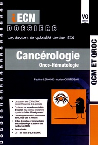 Pauline Lemoine et Adrien Contejean - Cancérologie onco-Hématologie.