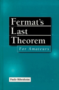 Paulo Ribenboim - Fermat'S Last Theorem For Amateurs.