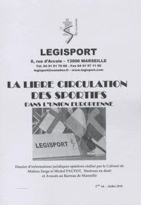 La libre circulation des sportifs dans l'Union européenne