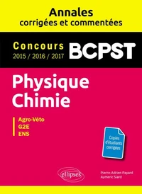 Physique-Chimie BCPST