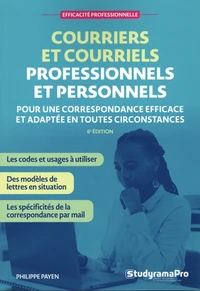 Courriers et courriels professionnels et personnels