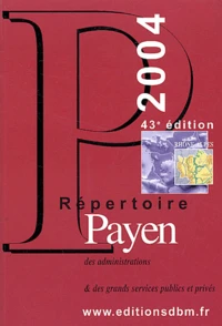 Répertoire Payen 2004