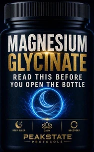 Magnesium Glycinate: Read This Before You Open the Bottle — The Complete Protocol for Deep Sleep, Calm, and Recovery