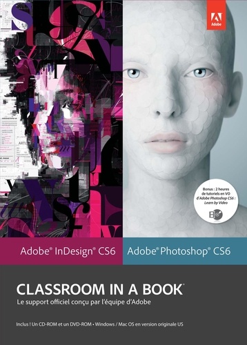  Pearson - Adobe InDesign CS6 ; Adobe Photoshop CS6 - Coffret en 2 volumes. 2 DVD