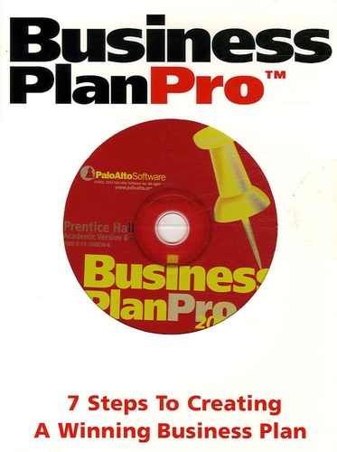  Anonyme - Business PlanPro - CD Rom.