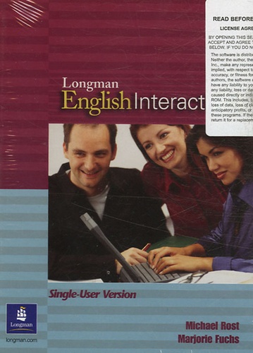 Michael Rost et Marjorie Fuchs - Longman English Interactive 4 - Single-User Version. 1 Cédérom