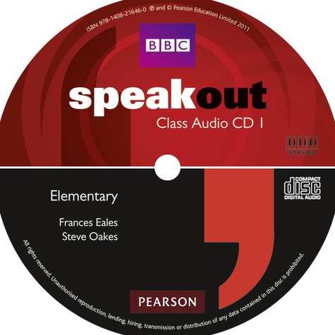 Frances Eales - Speakout Elementary Class CDs (3).