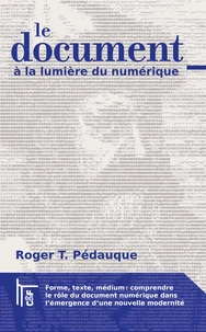 Le document à la lumière du numérique