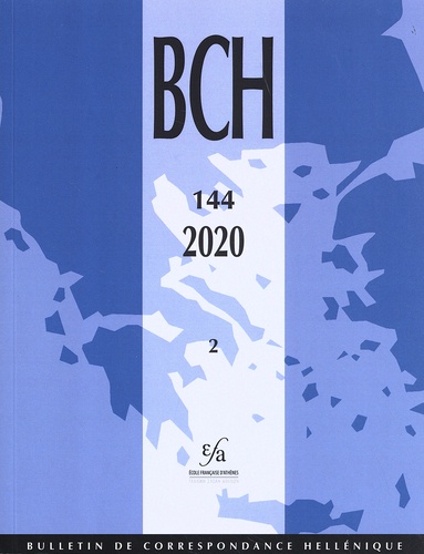 Véronique Chankowski - Bulletin de correspondance hellénique N° 114-2/2020 : .