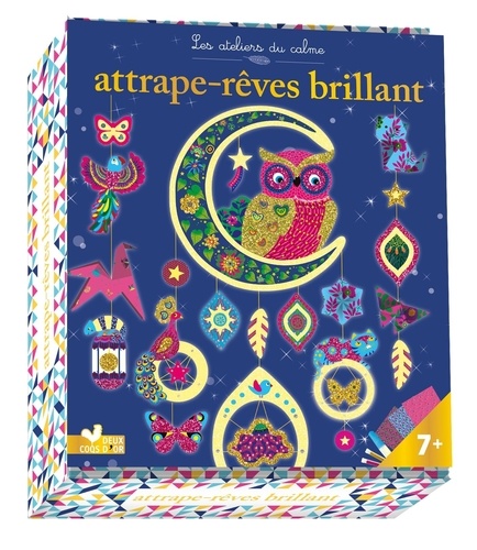 Attrape-rêves brillant. Coffret avec tout le nécessaire pour réaliser un joli attrape-rêves