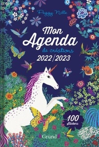 Peggy Nille - Mon agenda de créations - Avec 100 stickers.