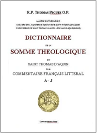 Dictionnaire de la somme théologique de saint Thomas d'Aquin