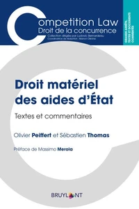 Droit matériel des aides d'Etat