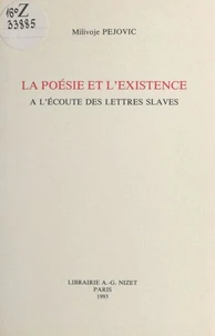 La poésie et l'existence