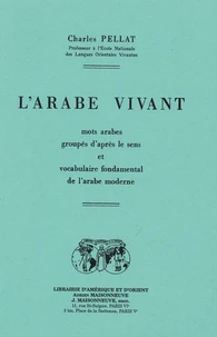 L'arabe vivant