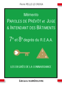 Mémento 7e et 8e degré du R.E.A.A