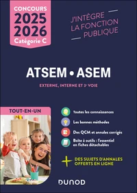 Concours ATSEM/ASEM Externe, interne et 3e voie Catégorie C