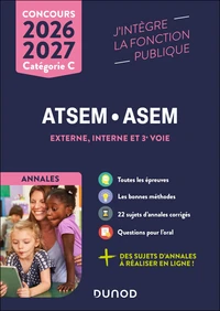 Concours ATSEM/ASEM Externe, interne et 3e voie Catégorie C