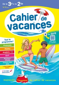 Cahier de vacances de la 3e à la 2de