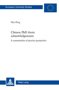 Peng Hua - Chinese PhD thesis acknowledgements - A communities of practice perspective.