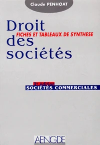 Droit Des Societes, Fiches Et Tableaux De Synthese. Societes Commerciales, 2eme Edition