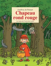 Chapeau rond rouge