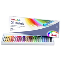 Boite 25 pastels huile scolaire