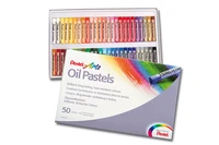 Boite 50 pastels 8mm huile scolaire