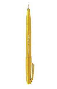 Feutre pinceau sign pen jaune
