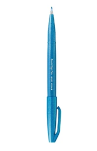 Feutre pinceau sign pen turquoise