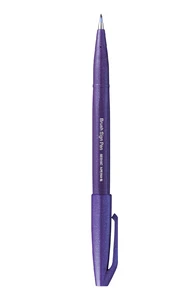 Feutre pinceau sign pen violet
