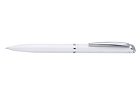 Roller energel blanc metal fin encre noire