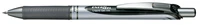 Roller rétractable ENERGEL BL77 0,7 - Noir