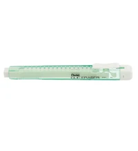 Stylo gomme corps pastel vert
