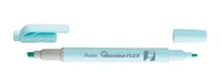 Surligneur illumina bleu clair pastel flex bi-pointe