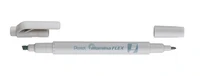 Surligneur illumina gris flex bi-pointe